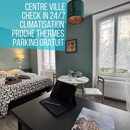 Le Puy Mary - Studio - 1 Lit - 2 Pers - Clim Chatel-Guyon Exterior photo